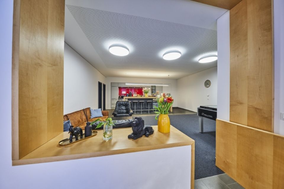 Teeküche Empfang Spiel und Spass