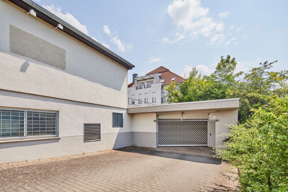 Einfahrt in die Tiefgarage