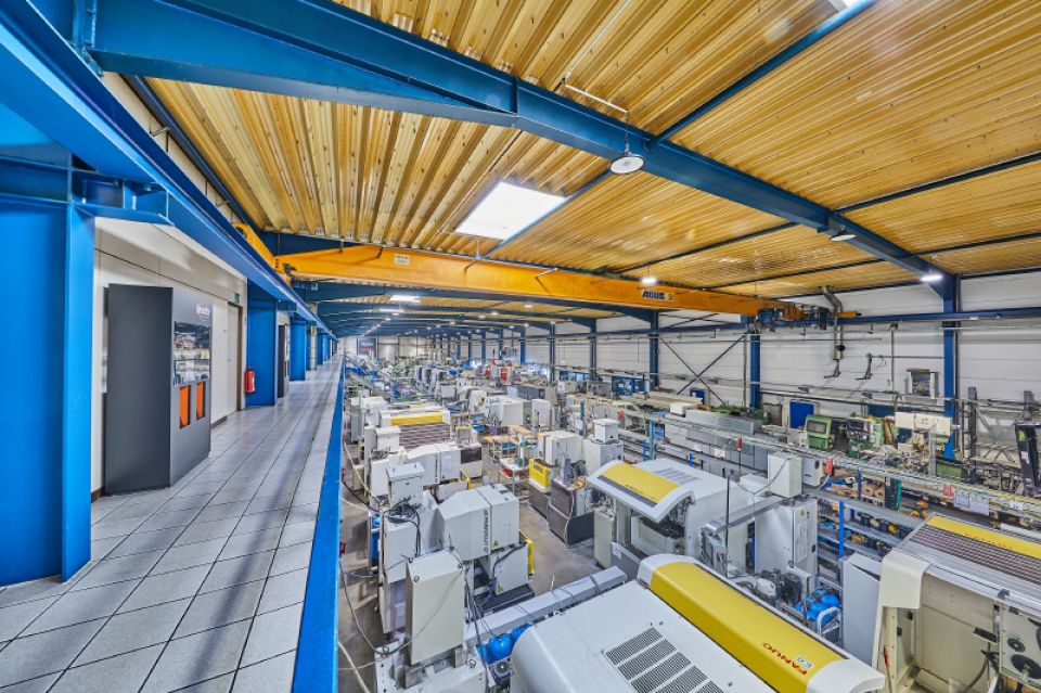 9 Blick 1 in die Kranbahnhalle